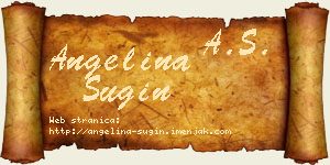 Angelina Šugin vizit kartica